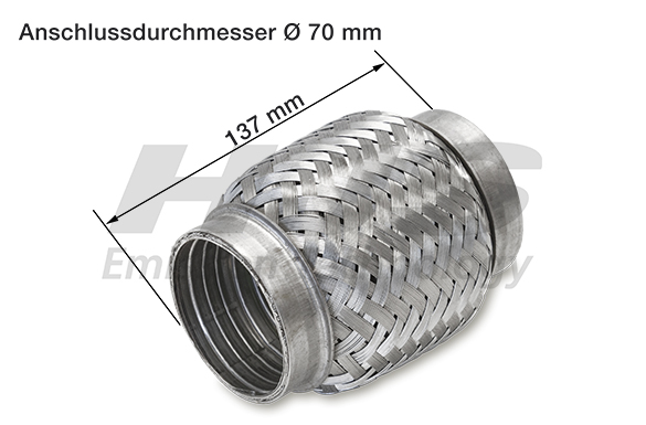 HJS Flexrohr, Abgasanlage 83 00 8336